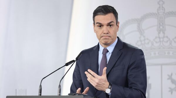 Pedro Sánchez, el presidente del Gobierno de España - Sputnik Mundo