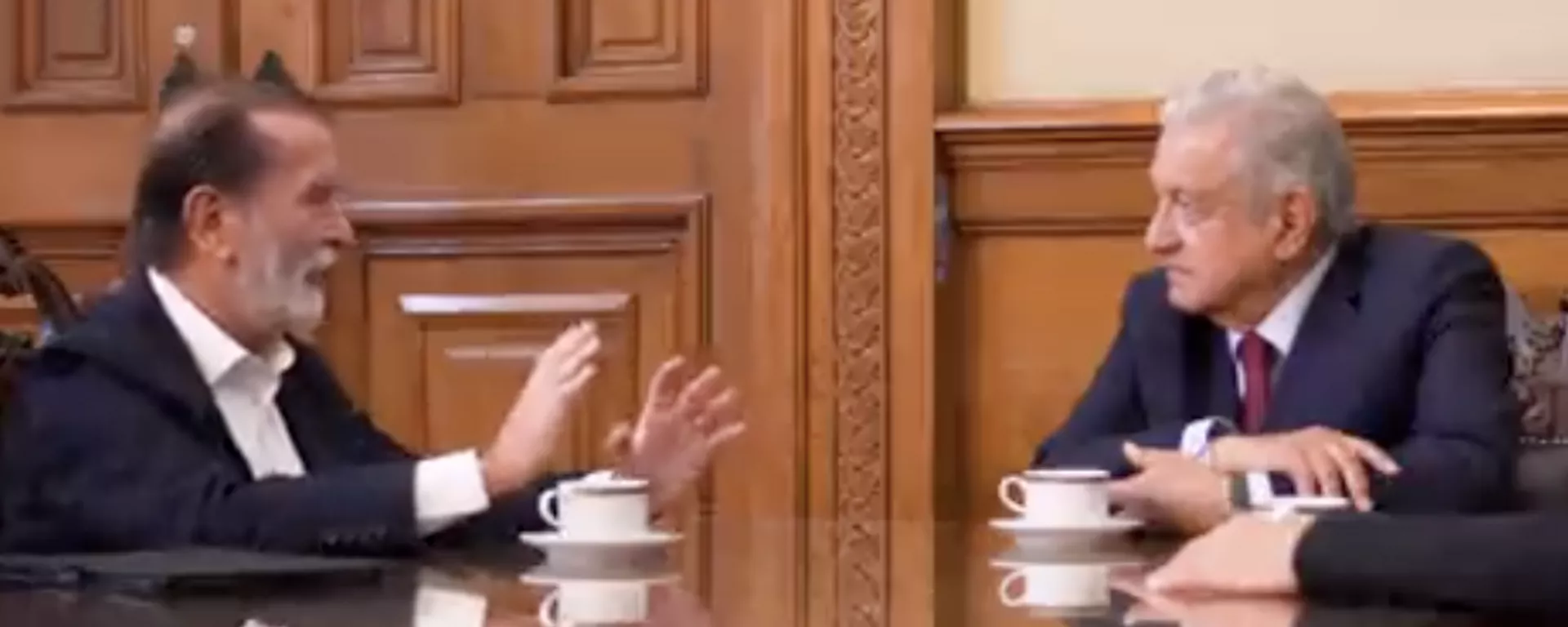 Epigmenio Ibarra y Andrés Manuel López Obrador Epigmenio Ibarra y Andrés Manuel López Obrador - Sputnik Mundo, 1920, 17.03.2022