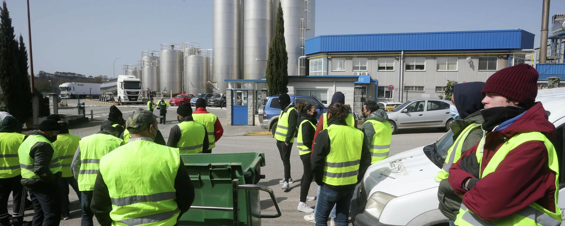 El paro de transportistas en España El paro de transportistas en España - Sputnik Mundo, 1920, 18.03.2022