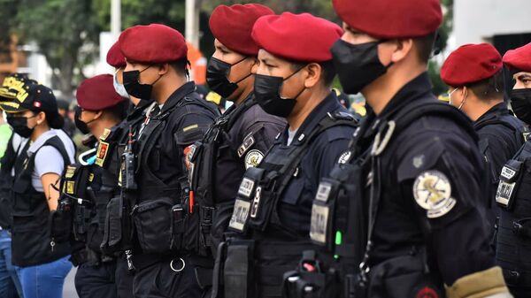 Policía de Perú - Sputnik Mundo