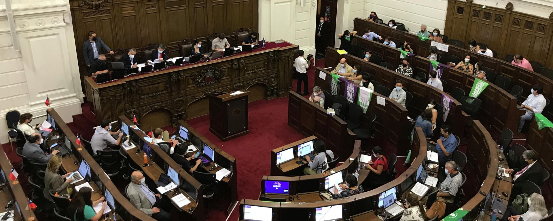 Pleno de la Convención Constituyente de Chile - Sputnik Mundo, 1920, 11.04.2022