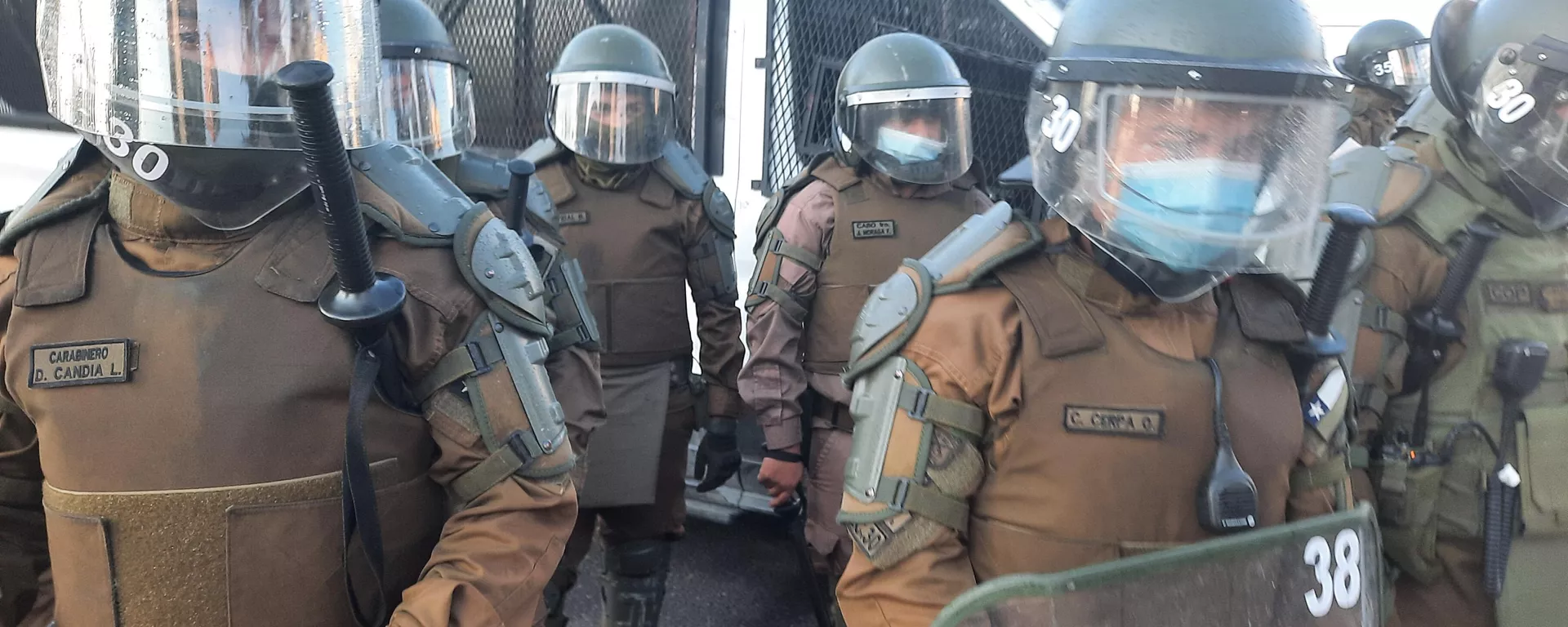 Manifestación y represión policial en Plaza Dignidad, 18 de marzo de 2022 - Sputnik Mundo, 1920, 19.03.2022