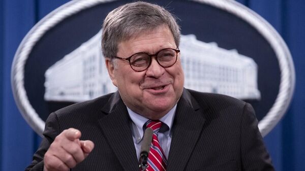 Bill Barr, exfiscal general de EEUU durante la Administración de Donald Trump - Sputnik Mundo