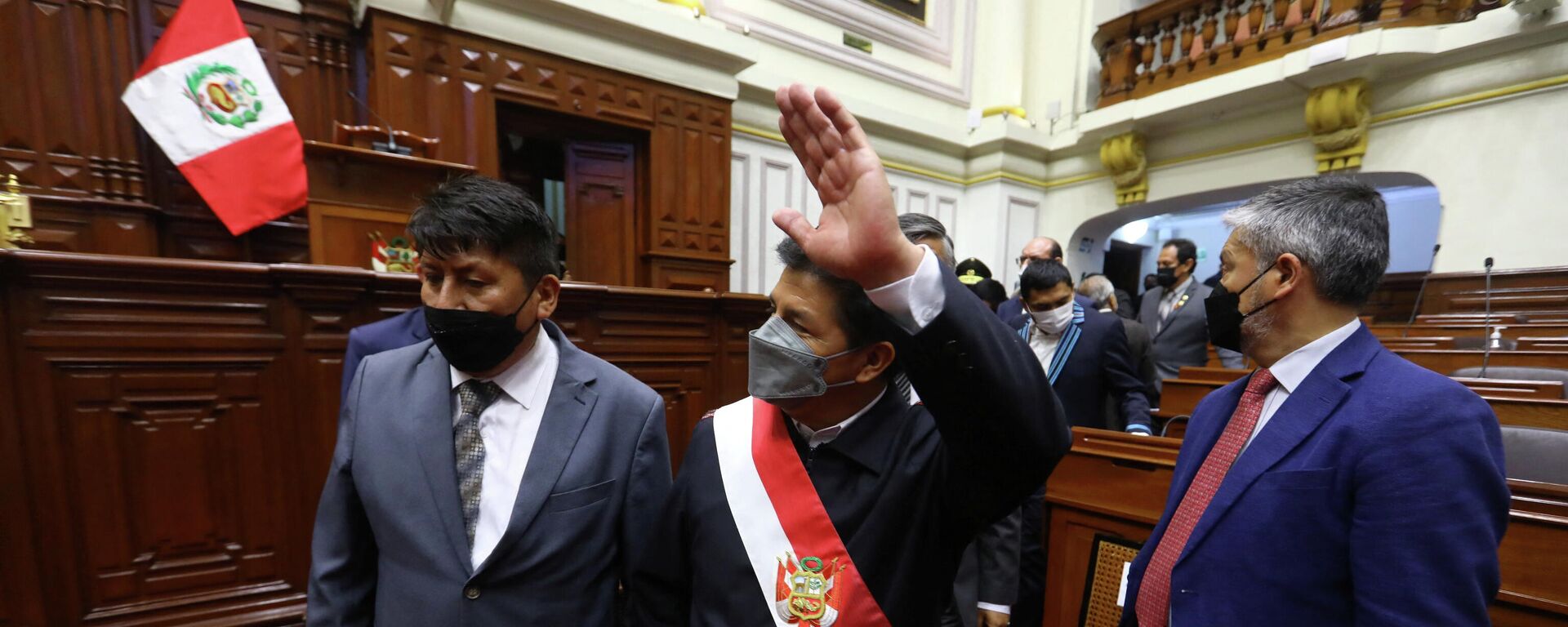 Pedro Castillo, presidente de Perú en el Congreso - Sputnik Mundo, 1920, 31.03.2022