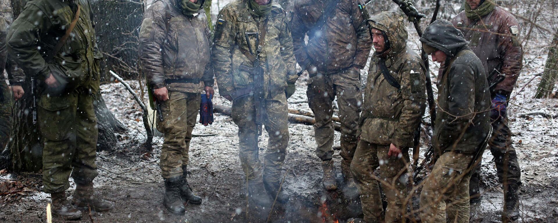 Militares ucranianos Militares ucranianos - Sputnik Mundo, 1920, 22.03.2022