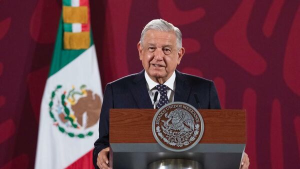 Andrés Manuel López Obrador, presidente de México - Sputnik Mundo