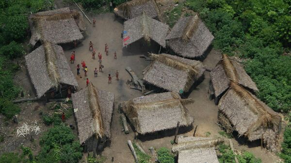 Indígenas yanomami en Venezuela - Sputnik Mundo