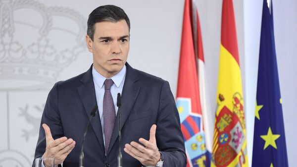 Pedro Sánchez, el presidente del Gobierno de España - Sputnik Mundo