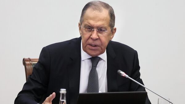 Serguéi Lavrov, ministro ruso de Exteriores - Sputnik Mundo