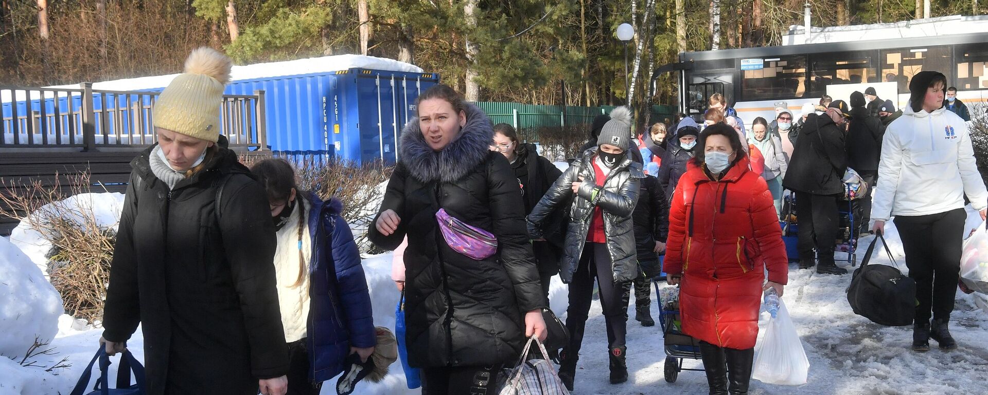 Habitantes de Donbás evacuados a Rusia - Sputnik Mundo, 1920, 18.05.2022