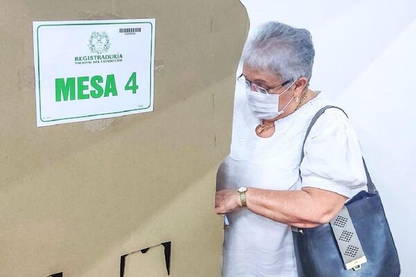 Daza el pasado 13 de marzo en la jornada electoral - Sputnik Mundo