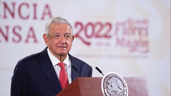 El presidente de México, Andrés Manuel López Obrador. - Sputnik Mundo