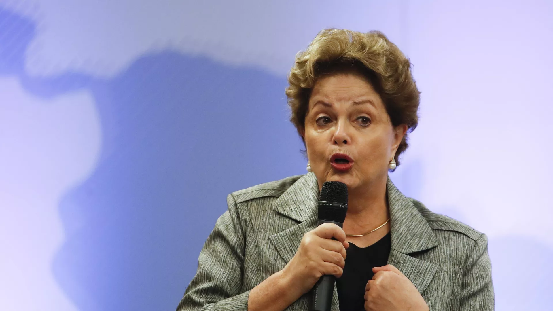 Dilma Rousseff , la expresidenta brasileña 