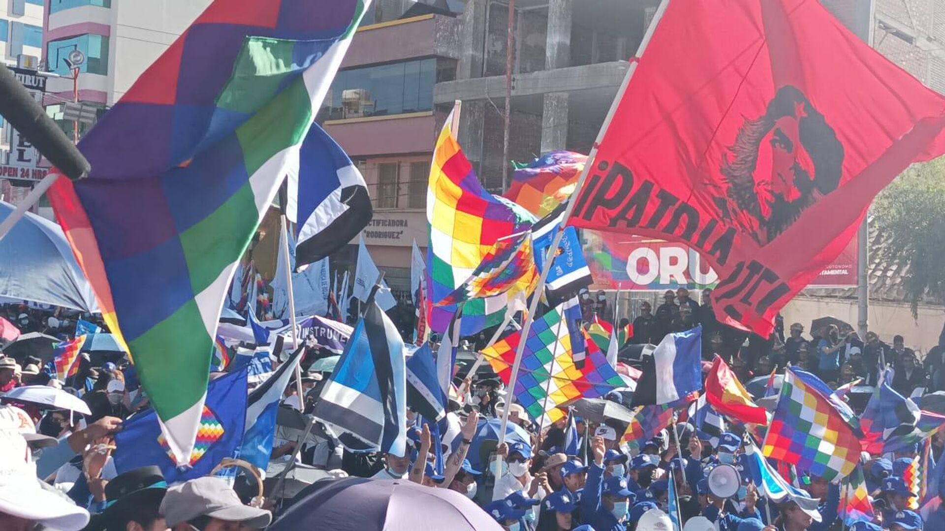 Celebración en Oruro por los 27 años del MAS - Sputnik Mundo, 1920, 30.03.2022