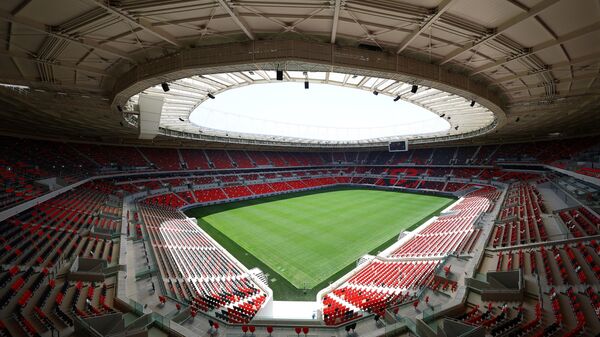 Estadio de fútbol en Catar - Sputnik Mundo