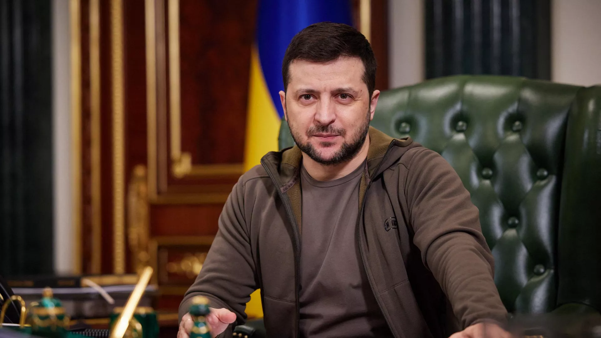 Volodímir Zelenski, presidente de Ucrania