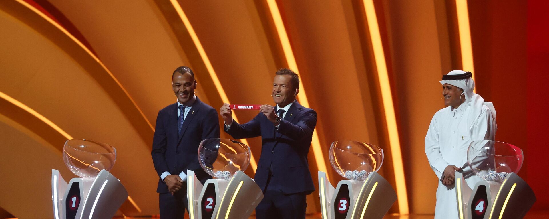 El sorteo para la Copa Mundial de fútbol de 2022 - Sputnik Mundo, 1920, 01.04.2022