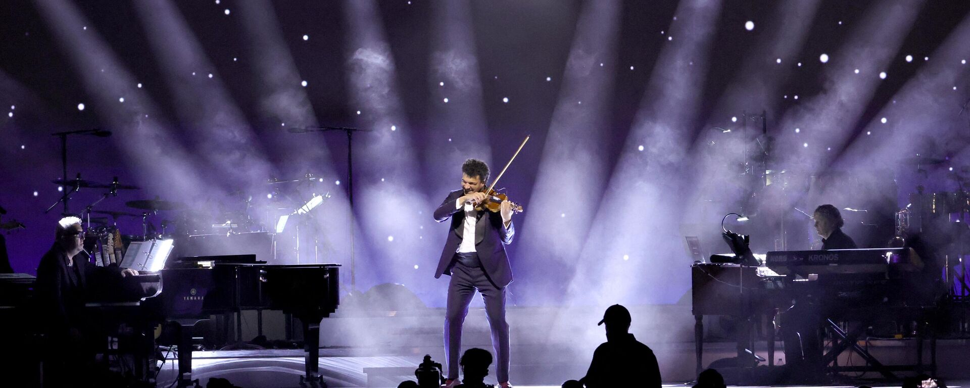 Curtis Stewart se presenta en el escenario durante la 64ª Ceremonia Anual de Estreno de los Premios GRAMMY en el MGM Grand Marquee Ballroom - Sputnik Mundo, 1920, 03.04.2022