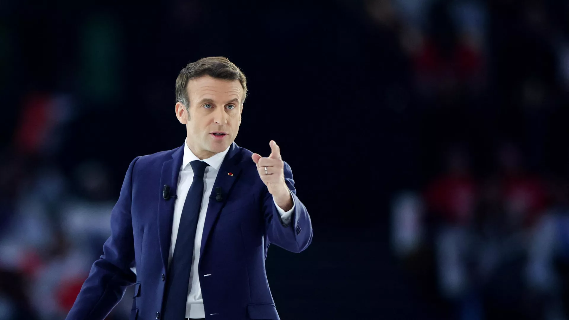 Emmanuel Macron, el presidente de Francia