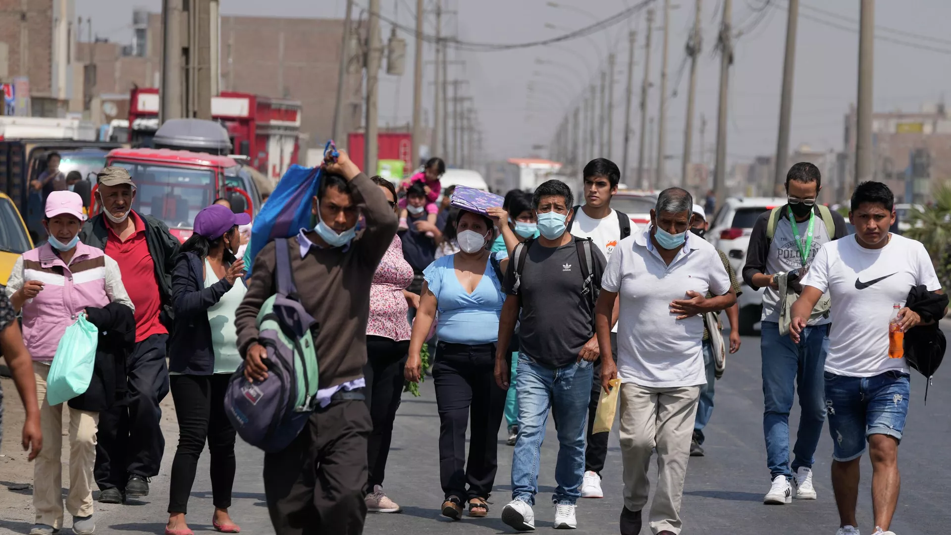 Huelga de transportistas en Perú - Sputnik Mundo, 1920, 05.04.2022