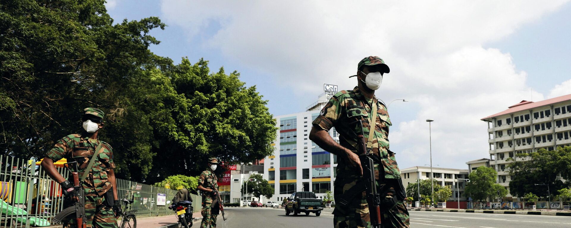 Soldados del Ejército de Sri Lanka  - Sputnik Mundo, 1920, 05.04.2022