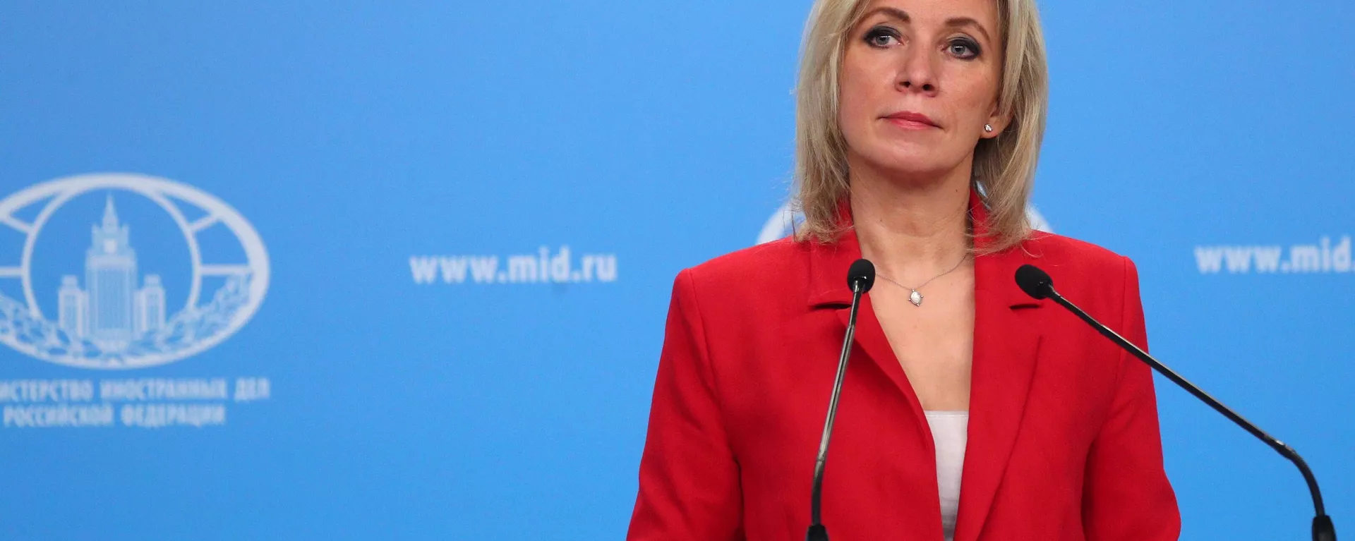 María Zajárova, la portavoz del Ministerio de Exteriores de Rusia María Zajárova, la portavoz del Ministerio de Exteriores de Rusia - Sputnik Mundo, 1920, 05.04.2022