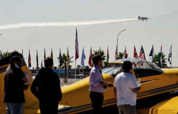 Hoy en día, la FIDAE es la exposición aeroespacial más importante de América Latina, ya que es allí donde las principales empresas internacionales ofrecen productos y servicios relacionados con la industria aeronáutica mundial. - Sputnik Mundo