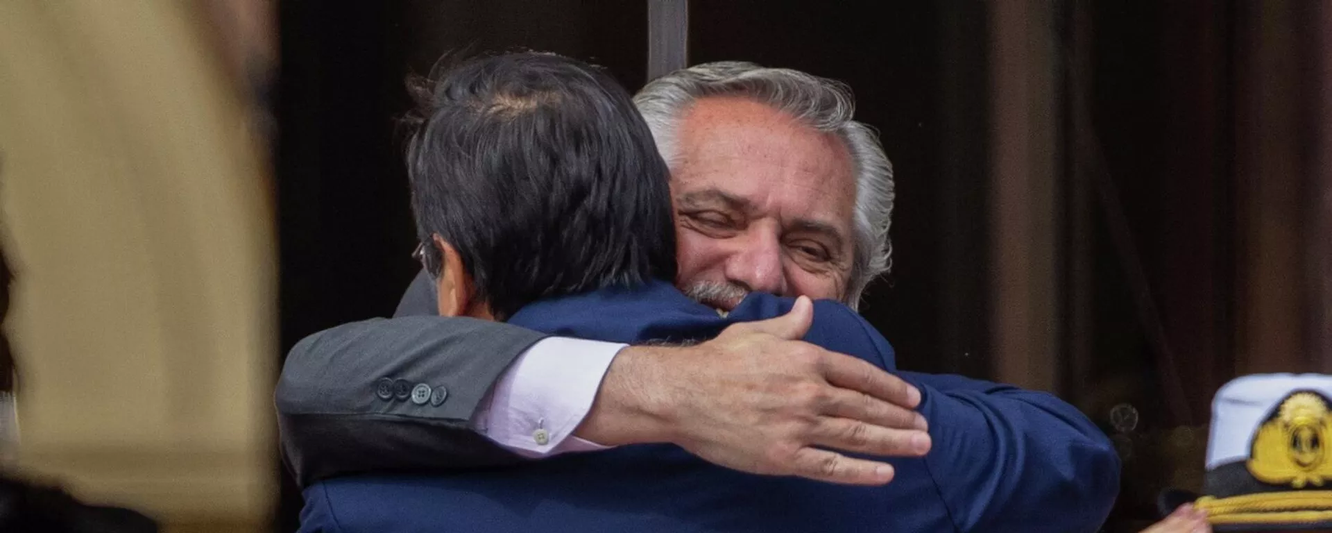 El presidente de Argentina ,Alberto Fernandez, y el presidente de Bolivia, Luis Arce - Sputnik Mundo, 1920, 07.04.2022
