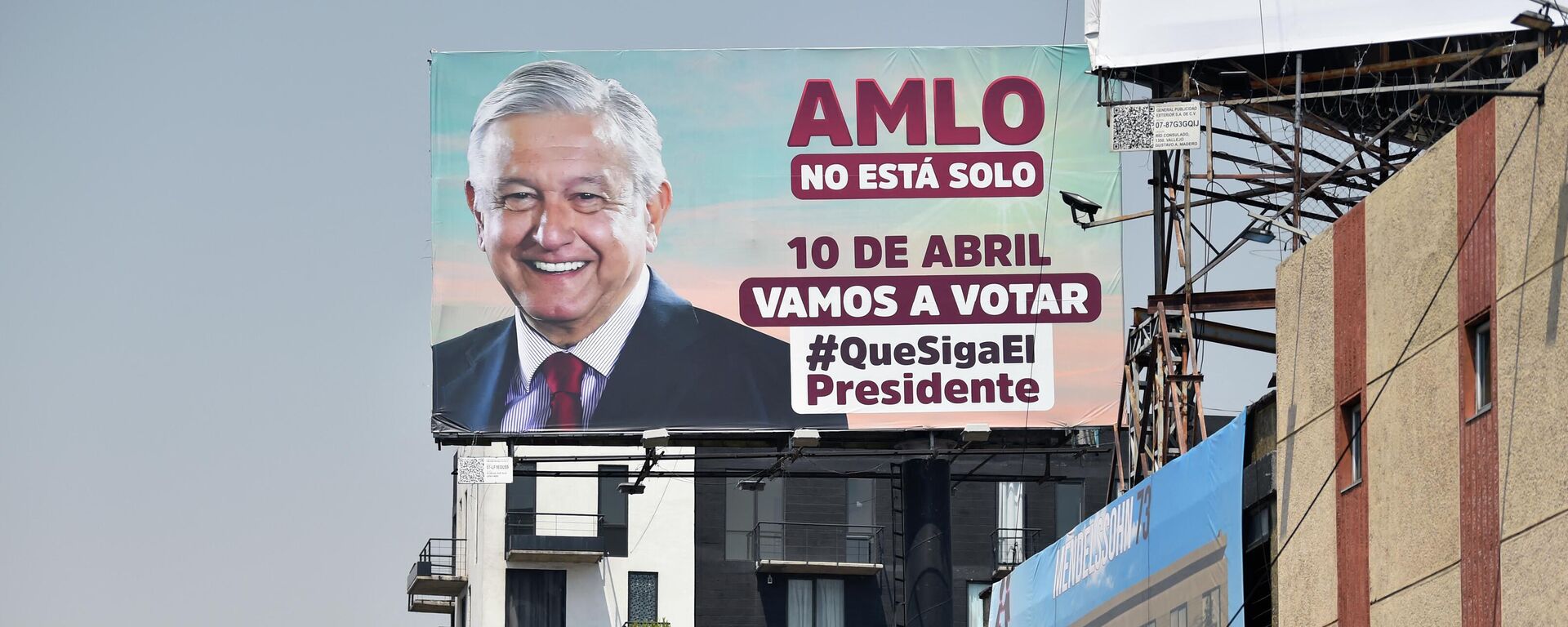 AMLO  - Sputnik Mundo, 1920, 10.04.2022