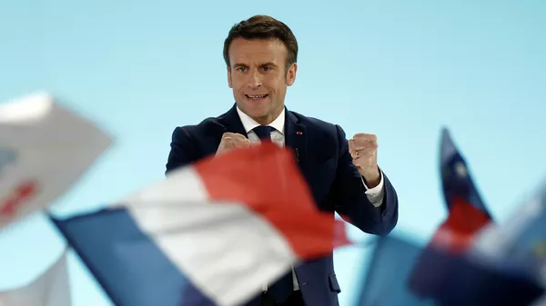 Emmanuel Macron, presidente de Francia - Sputnik Mundo
