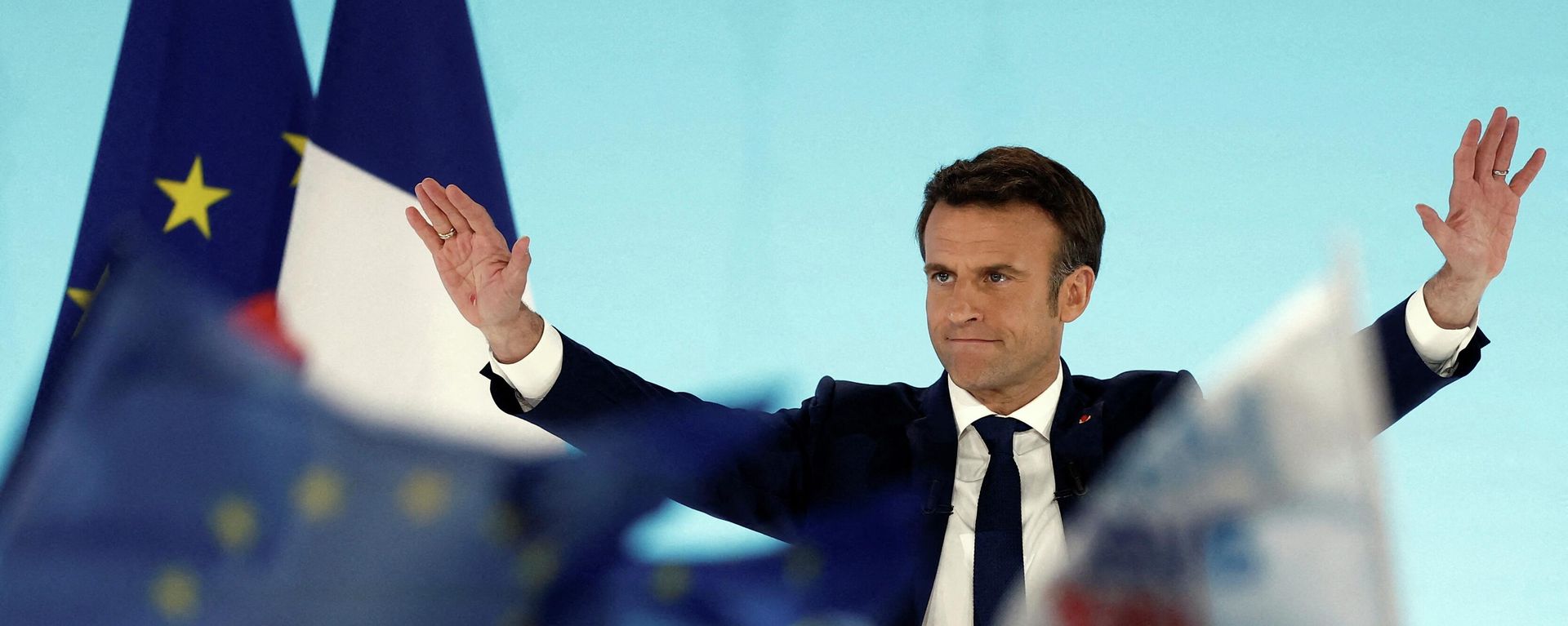 Emmanuel Macron, el presidente actual de Francia Emmanuel Macron, el presidente actual de Francia - Sputnik Mundo, 1920, 11.04.2022