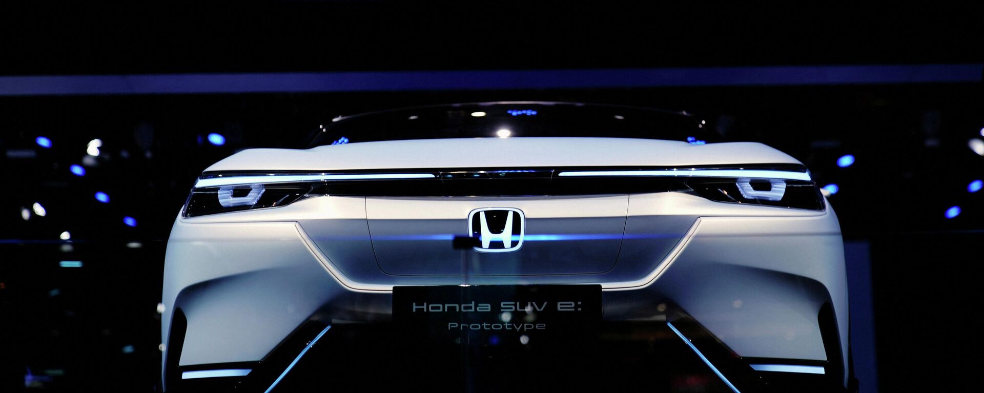 Se muestra un vehículo eléctrico (EV) Honda SUV: prototipo en un día de prensa para el Auto Shanghai sho - Sputnik Mundo, 1920, 12.04.2022