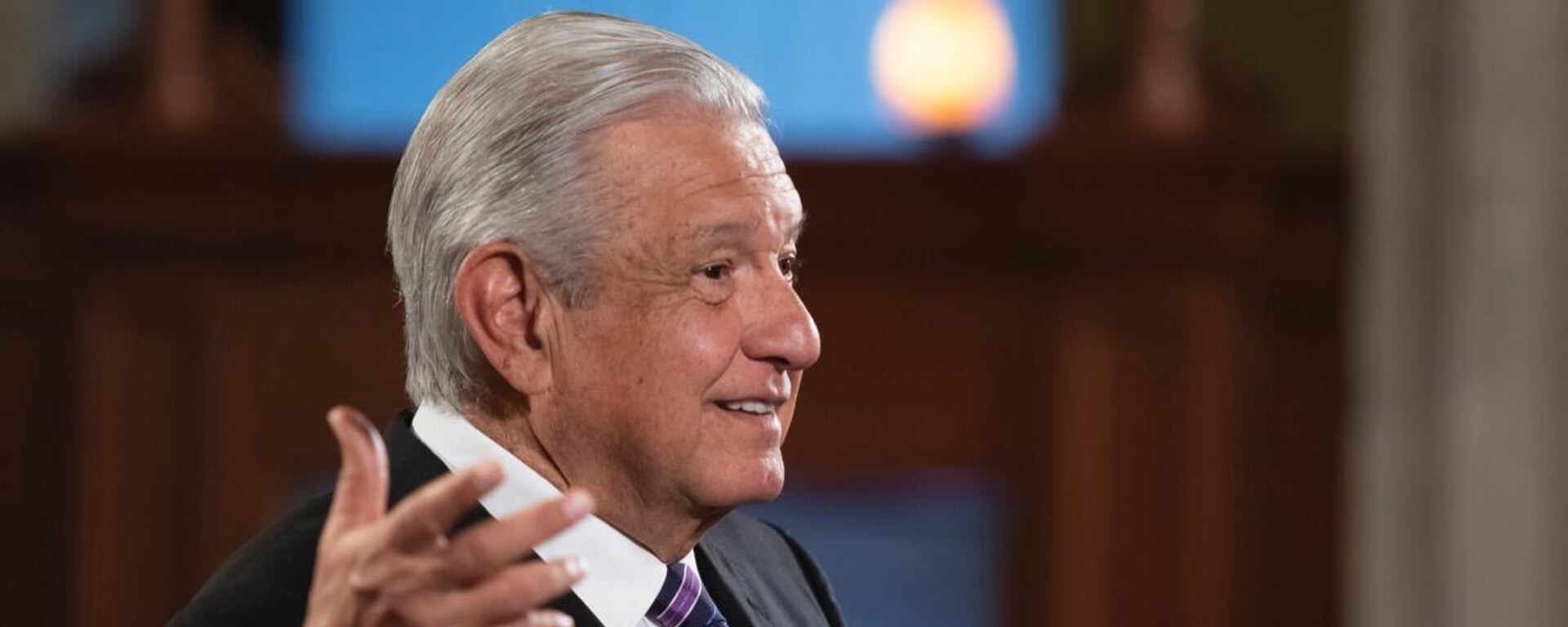 El presidente de México, Andrés Manuel López Obrador. - Sputnik Mundo, 1920, 02.05.2022