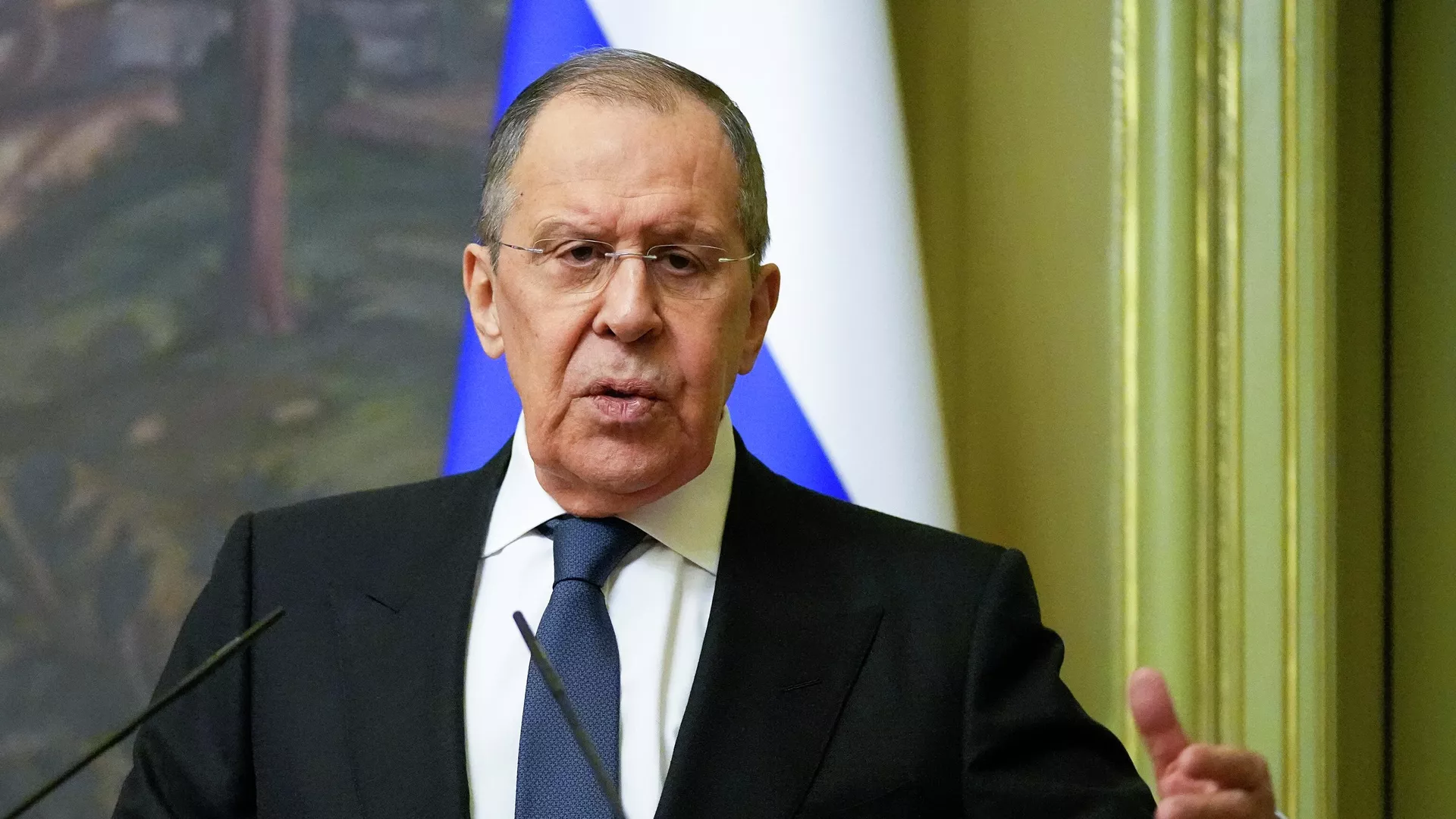 Serguéi Lavrov, el ministro de Exteriores ruso