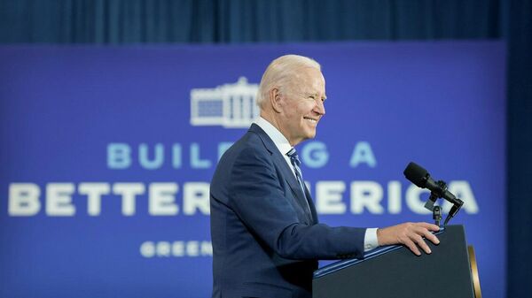 El presidente de Estados Unidos, Joe Biden - Sputnik Mundo