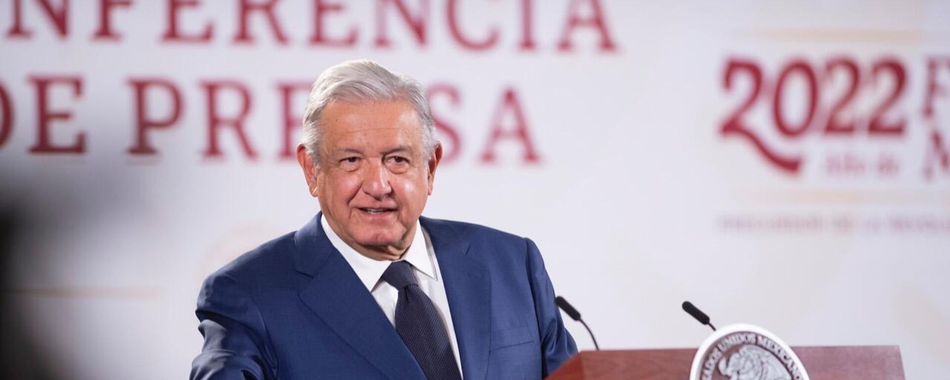 Andrés Manuel López Obrador, presidente de México - Sputnik Mundo, 1920, 18.04.2022