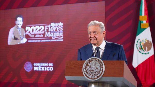 Andrés Manuel López Obrador, presidente de México - Sputnik Mundo