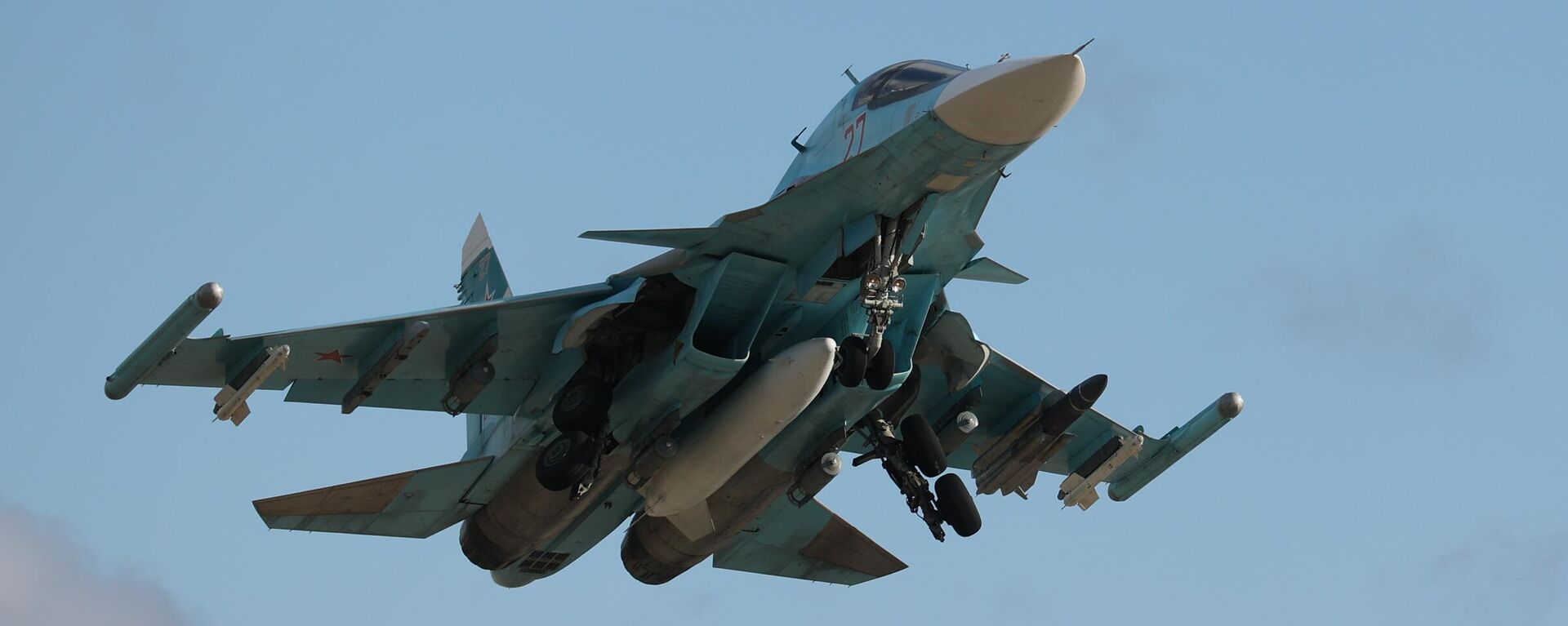 Los cazabombarderos Su-34 - Sputnik Mundo, 1920, 15.09.2023