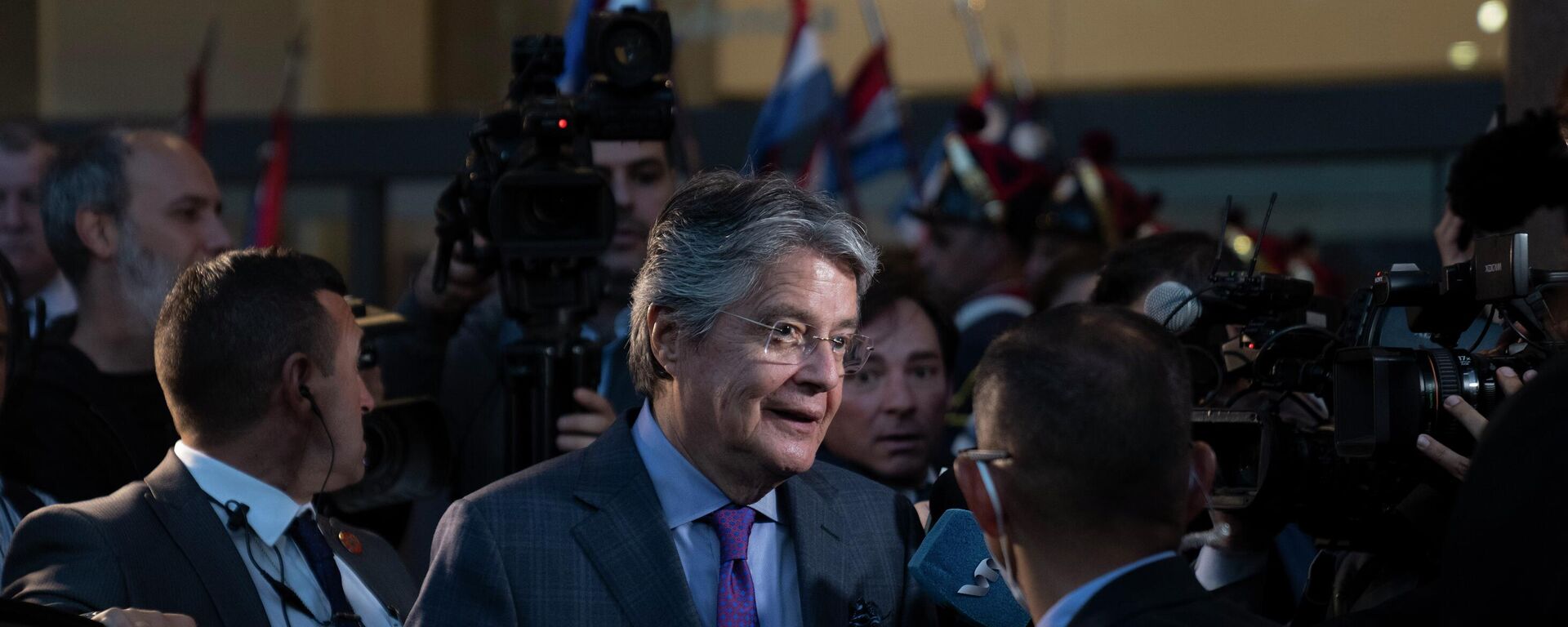 El presidente de Ecuador, Guillermo Lasso, en Uruguay - Sputnik Mundo, 1920, 11.05.2023