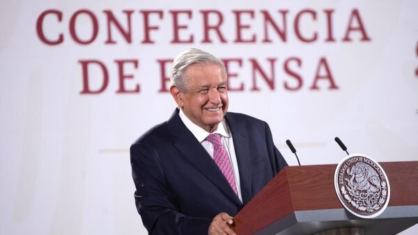 El presidente de México, Andrés Manuel López Obrador - Sputnik Mundo