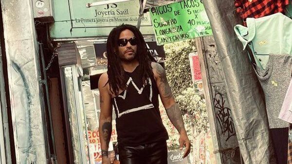 El cantante y guitarrista Lenny Kravitz en la Ciudad de México. - Sputnik Mundo