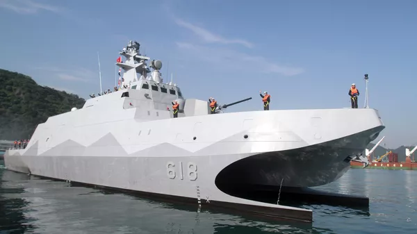 Corbeta Tuo Chiang de la Fuerza Naval de Taiwán  - Sputnik Mundo