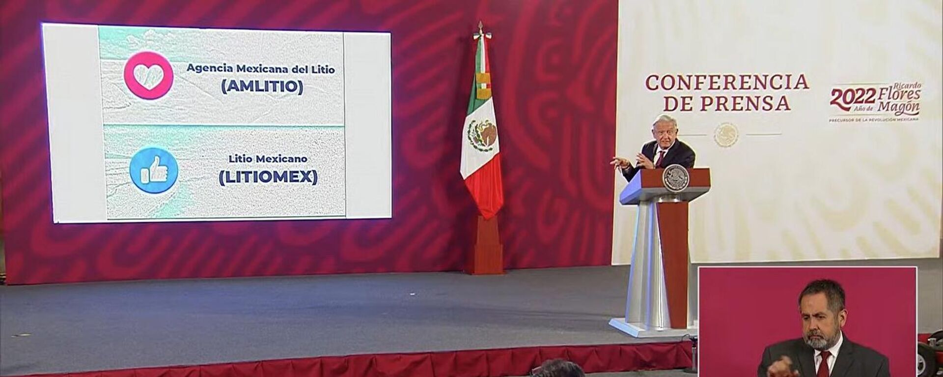 El presidente mexicano Andrés Manuel López Obrador durante su conferencia de prensa del 21 de abril - Sputnik Mundo, 1920, 21.04.2022