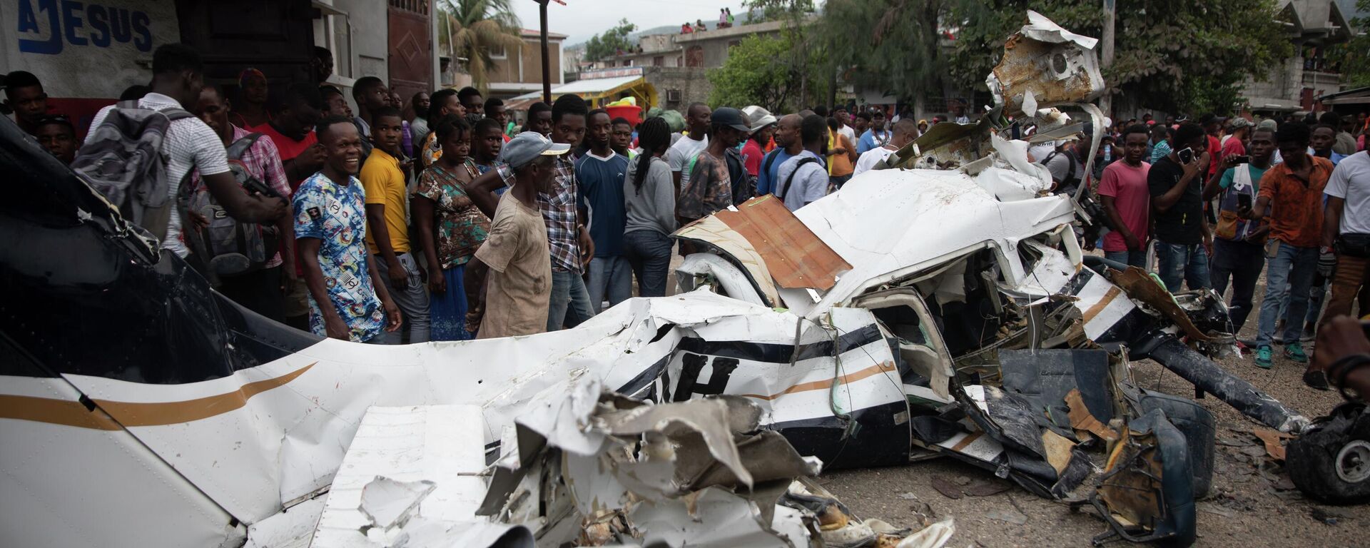 Siniestro de una avioneta en Puerto Príncipe, Haití - Sputnik Mundo, 1920, 21.04.2022