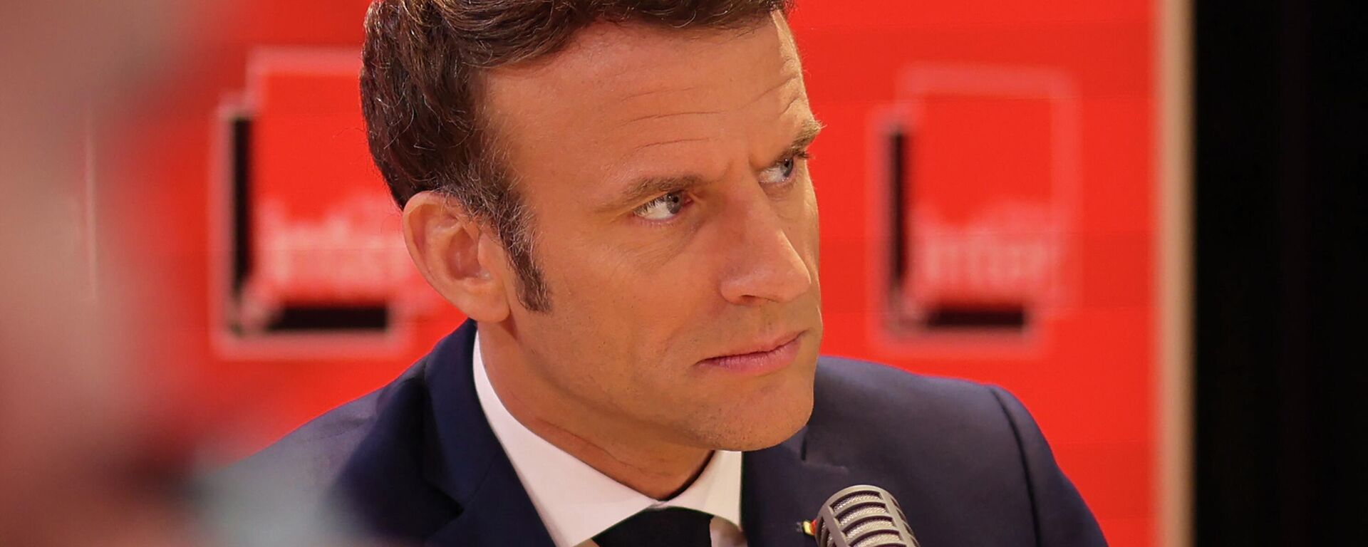 Emmanuel Macron, presidente de Francia   - Sputnik Mundo, 1920, 22.04.2022