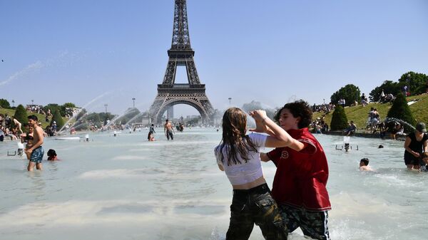 Ola de calor en Francia, Europa - Sputnik Mundo