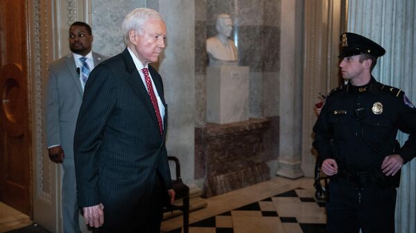 Orrin Hatch, senador republicano de Estados Unidos  - Sputnik Mundo