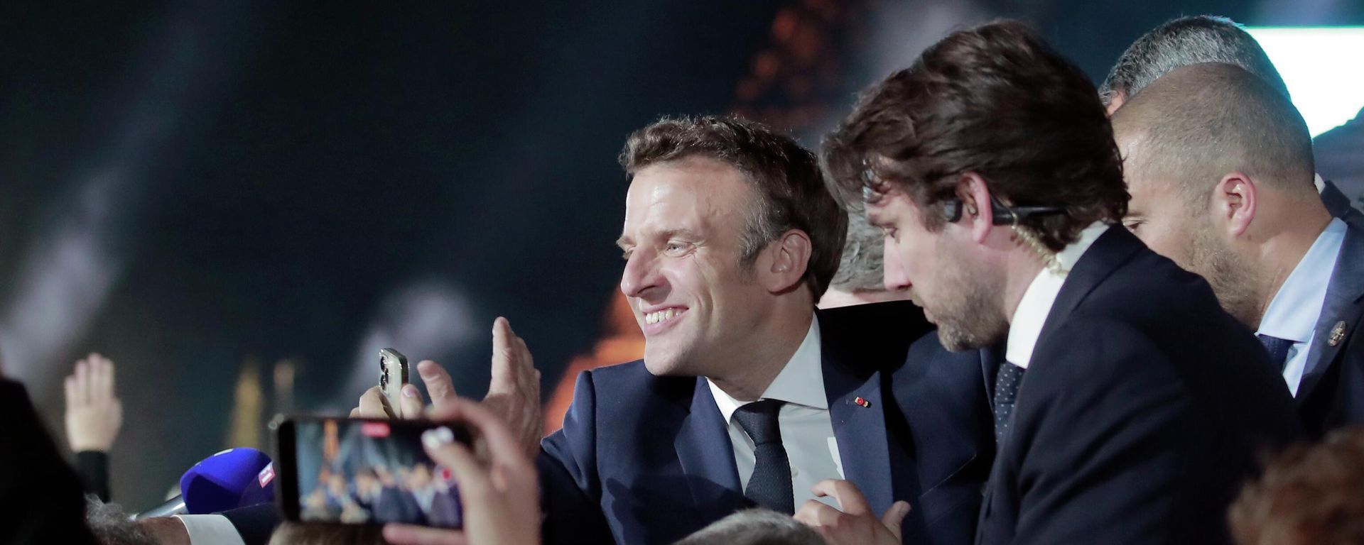La reelección de Emmanuel Macron como el presidente de Francia
 - Sputnik Mundo, 1920, 25.04.2022