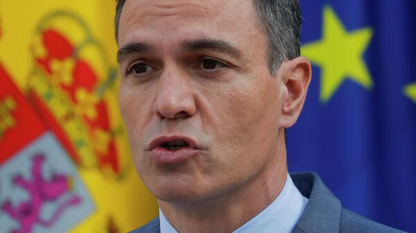 Pedro Sánchez, presidente del Gobierno de España - Sputnik Mundo