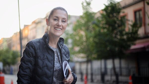 La titular de la jefatura de gobierno de la Ciudad de México, Claudia Sheinbaum - Sputnik Mundo